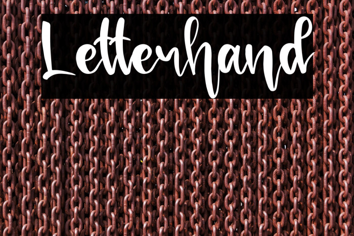 Letterhand Example 2