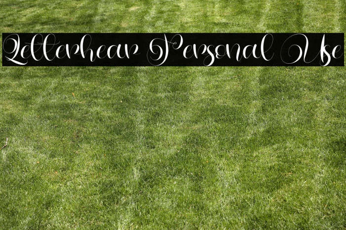 Letterhear Personal Use Example 1