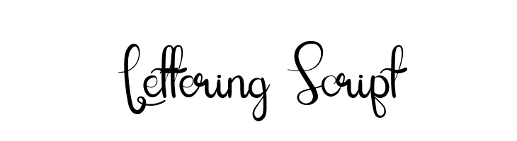 Lettering Script  免费字体下载