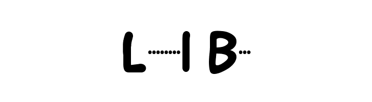 Lettering1 Bold Font