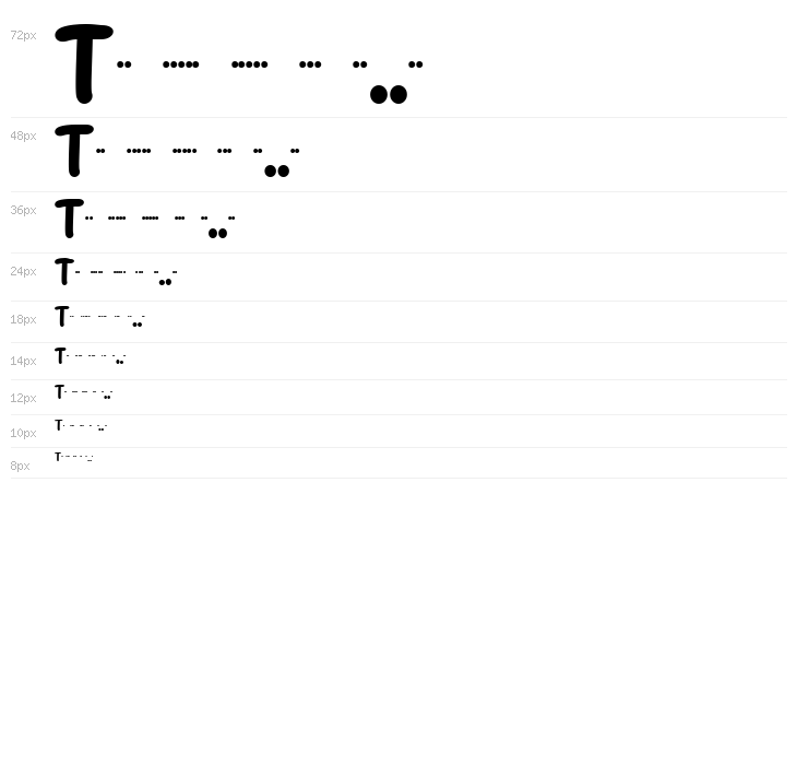 Lettering1 Bold Waterfall