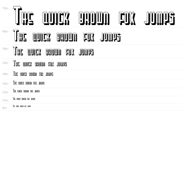 LetteringDecoShadow Waterfall