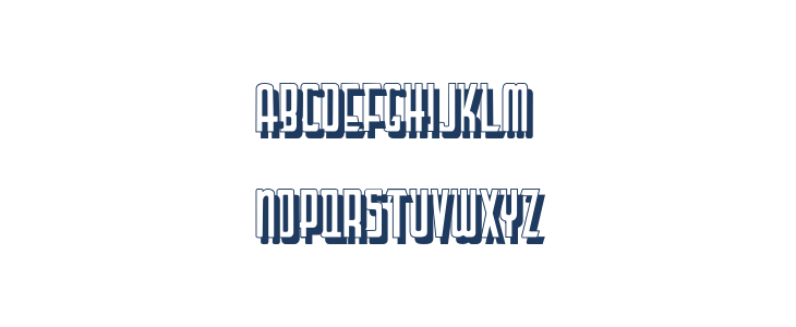 LetteringDecoShadow Lowercase
