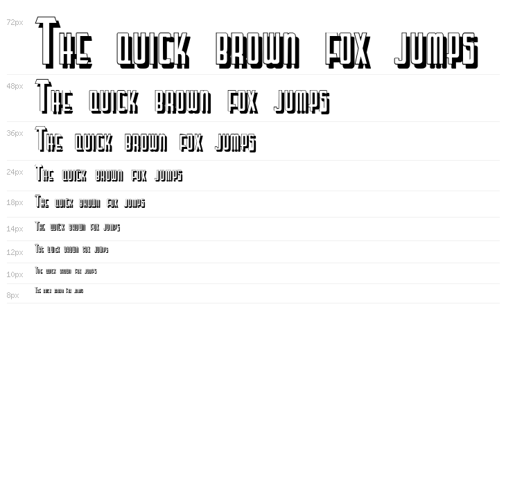 LetteringDecoShadow Waterfall