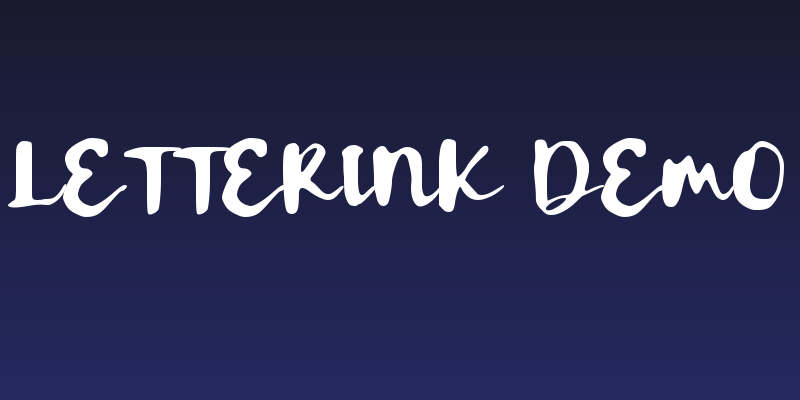 Letterink Demo Social Header