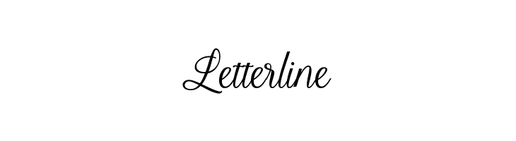 Letterline  免费字体下载