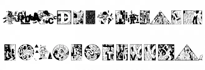 Letterly Fonte MAIÚSCULAS