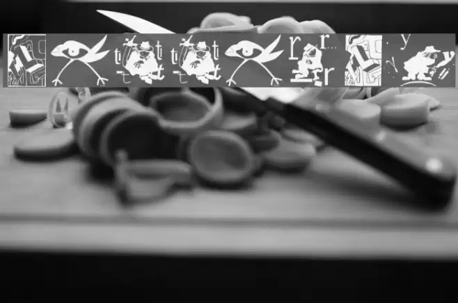 Letterly Font examples