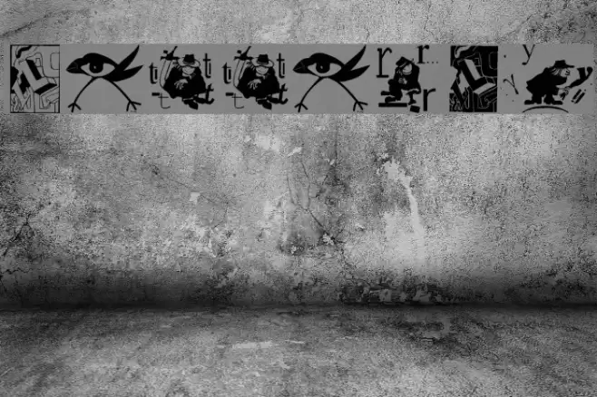 Letterly Font examples