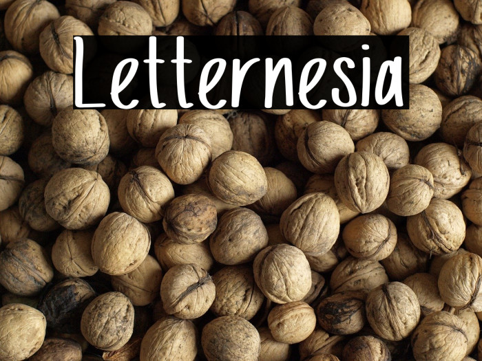 Letternesia Example 3