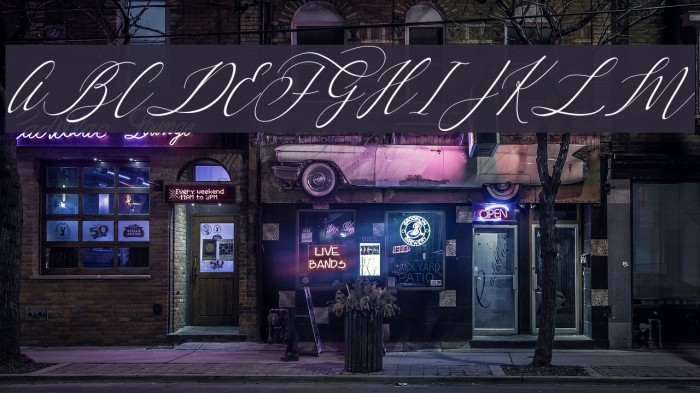 Letternisa Slant Example 3