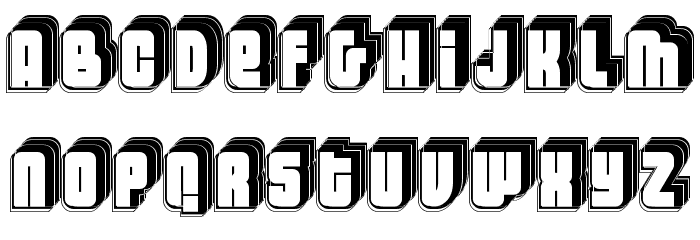 Letters II `Fenotype` Font LOWERCASE