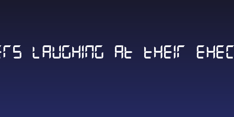 Letters Laughing at their Execution Social Header