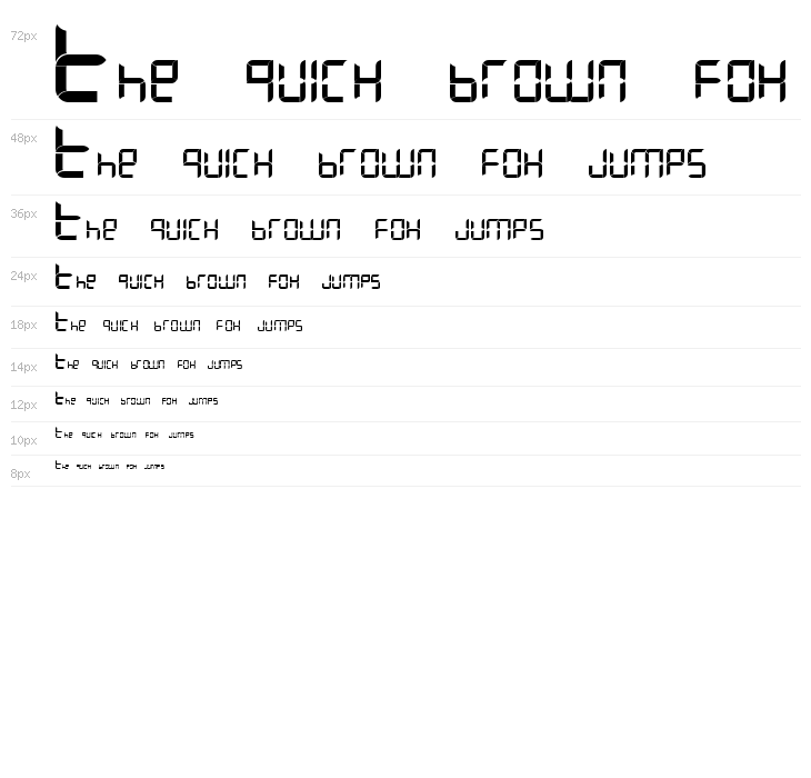 Letters Laughing by Quantized and Calibrated Waterfall