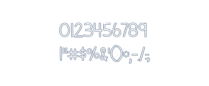 Letters for Learners Outline Other Characters