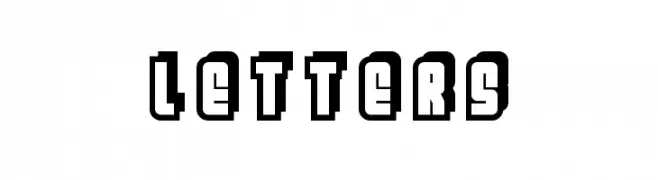 Letters  font caratteri gratis