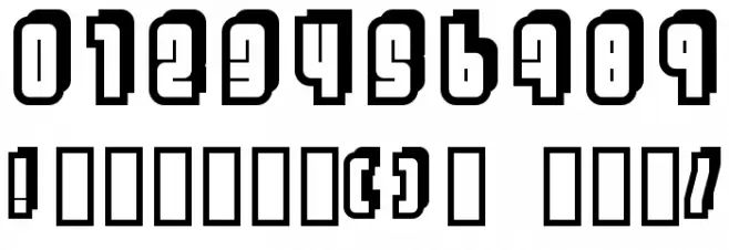 Letters Font OTHER CHARS