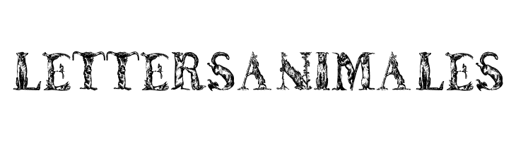 LettersAnimales Шрифта