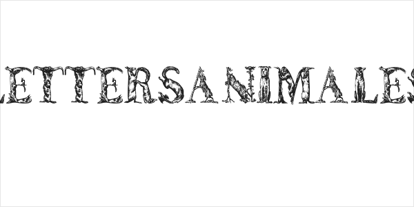 LettersAnimales Logo