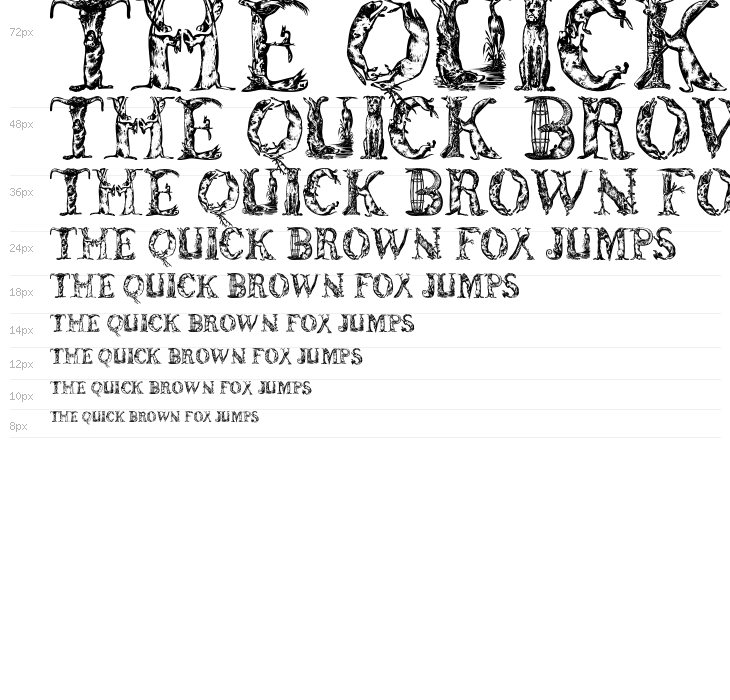 LettersAnimales Waterfall