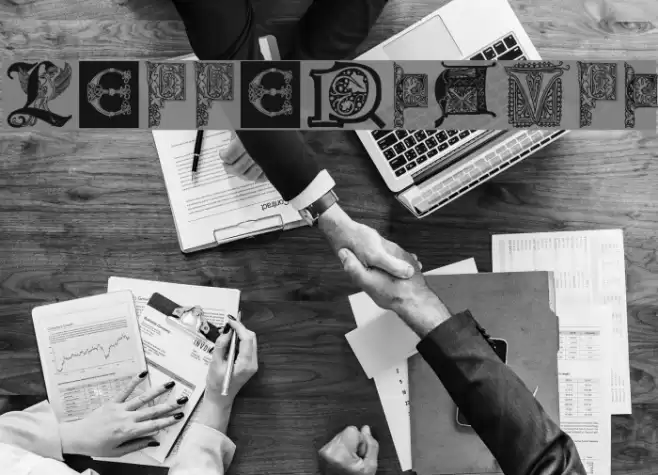 LettersBats Font examples