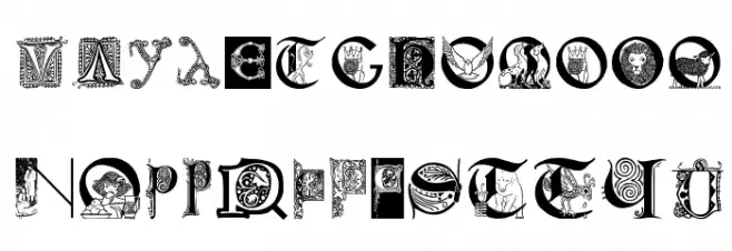 LettersBats Fuentes MINÚSCULAS