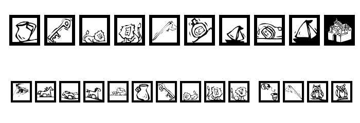 LettersSnakesAndMore Font OTHER CHARS