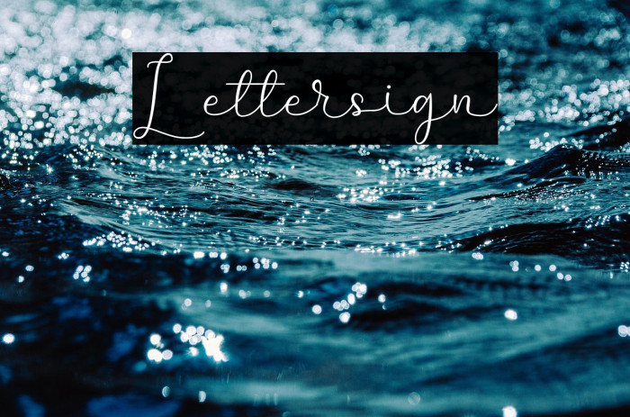 Lettersign Example 1