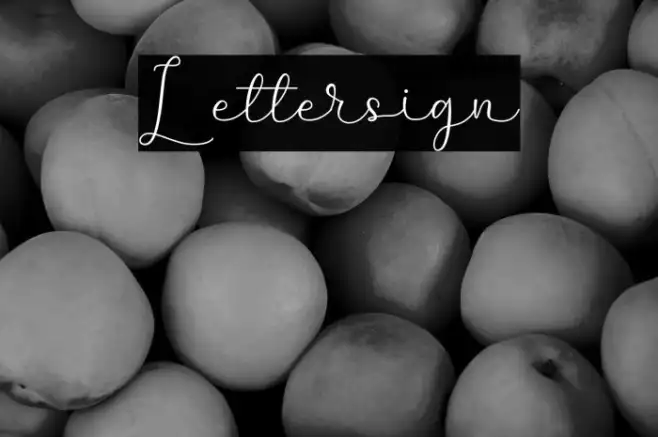 Lettersign Example 3