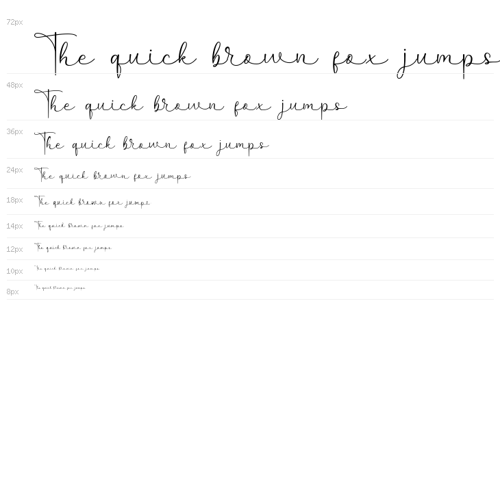 Lettersign Waterfall