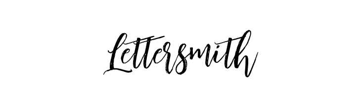 Lettersmith  免费字体下载