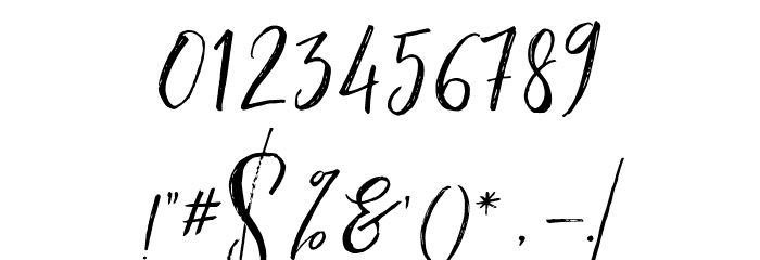 Lettersmith Font OTHER CHARS