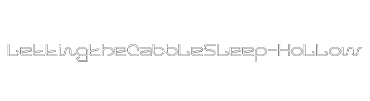 Letting The Cabble Sleep-Hollow  Fuentes Gratis Descargar