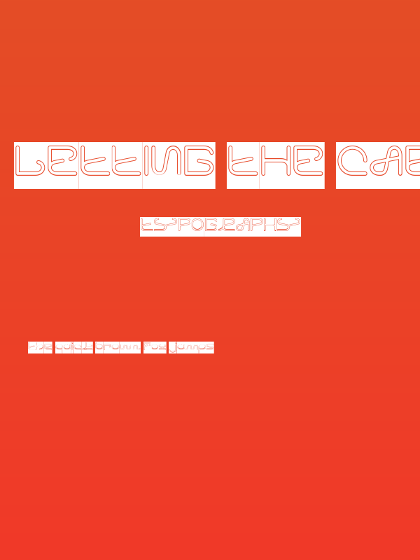 Letting The Cabble Sleep-Hollow Poster