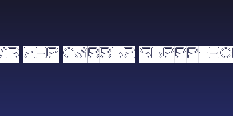 Letting The Cabble Sleep-Hollow Social Header