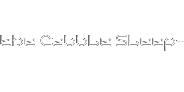 Letting The Cabble Sleep-Hollow Logo