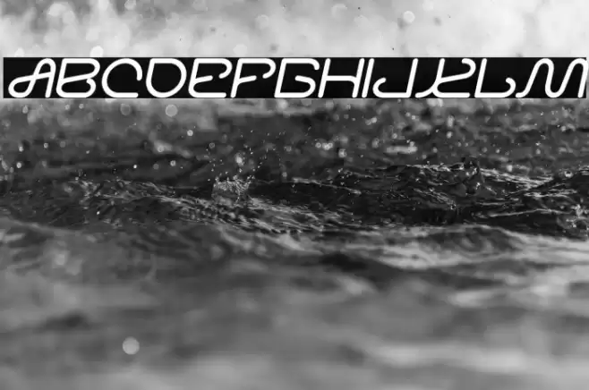 Letting The Cabble Sleep Italic Font examples