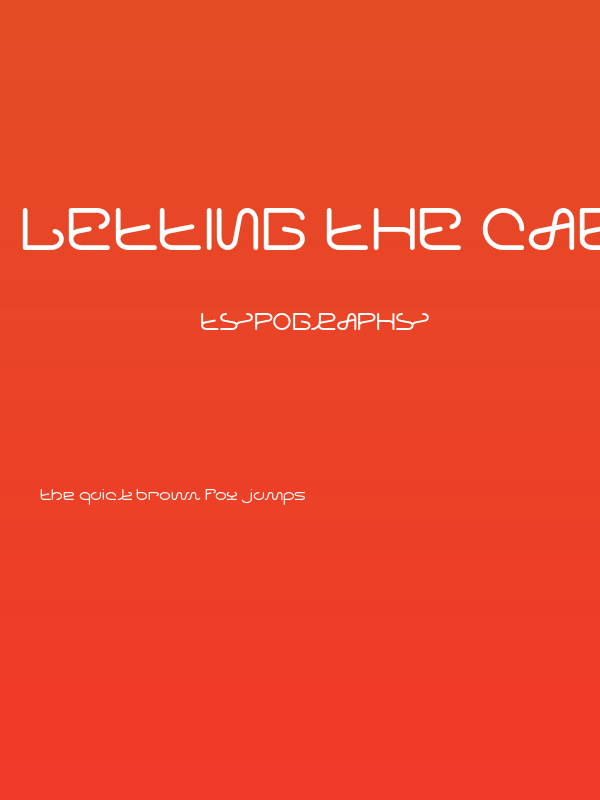 Letting The Cabble Sleep-Light Poster