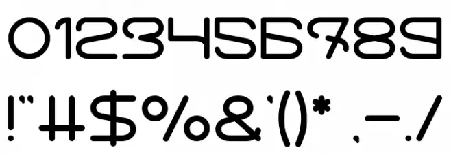 Letting The Cabble Sleep Font OTHER CHARS