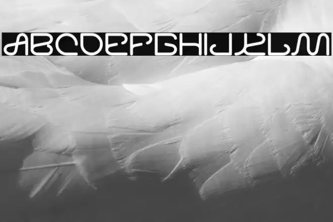 Letting The Cabble Sleep Font examples