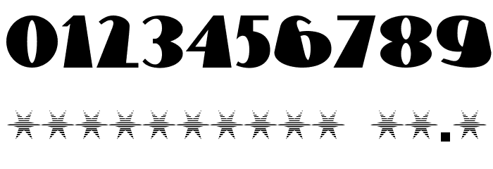 Lettre Dans Le Decor Font OTHER CHARS
