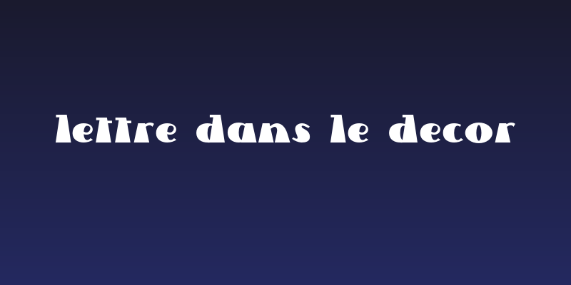 Lettre Dans Le Decor Social Header