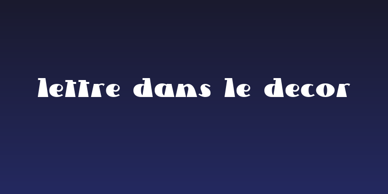Lettre Dans Le Decor Social Header