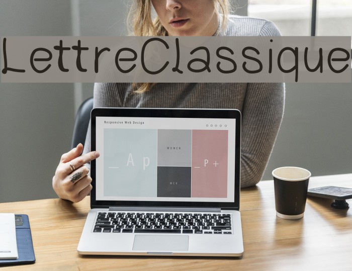 LettreClassique Font examples
