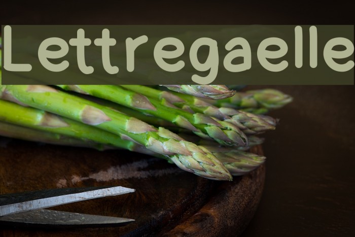 Lettregaelle Font examples