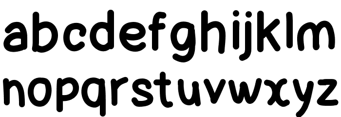 Lettregaelle Font LOWERCASE
