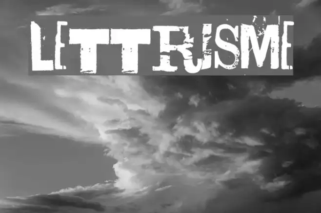 Lettrisme Example 2