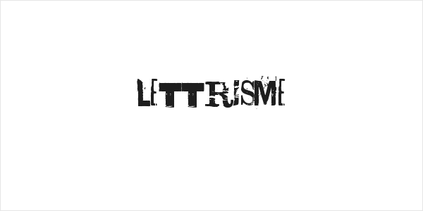 Lettrisme Logo