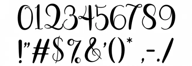 Lettyh Font OTHER CHARS
