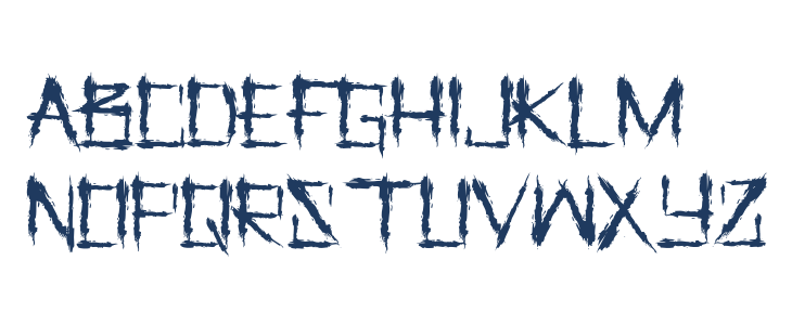 LetusPray-Regular Lowercase